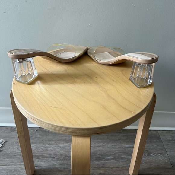 ZARA - VINYL TRANSPARENT HEEL SANDAL - Picture 4 of 6